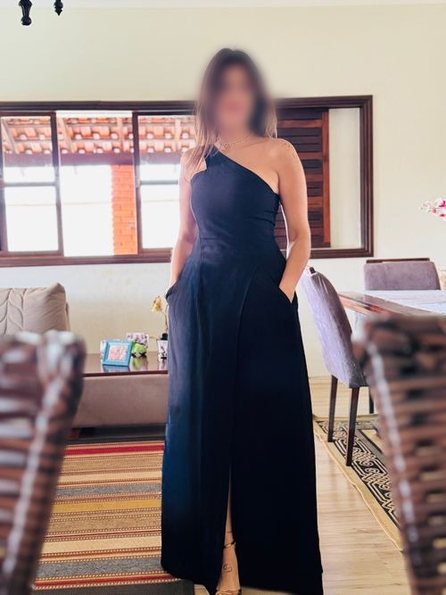 Cliente usando Vestido Maria Vilma